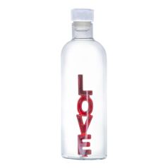 nerthus botella love cristal