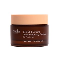 ondo retinol & ginseng youth preserving crema facial antiedad cosmetica coreana 50ml
