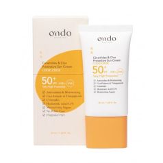 ondo ceramide & cica protector solar facial cosmetica coreana 50ml