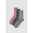 Y.MORA CALCETIN PACK-3 SURTIDO T/36-41