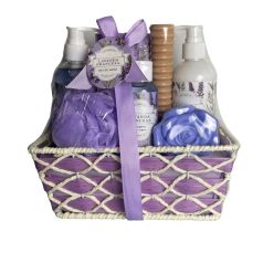 markant rosa mosqueta cofre baño 7 piezas