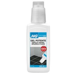 hg gel limpiador potente con cepillo para juntas 250ml