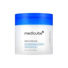 medicube zero pore parches exfoliantes con aha+bha cosmetica coreana 70 u