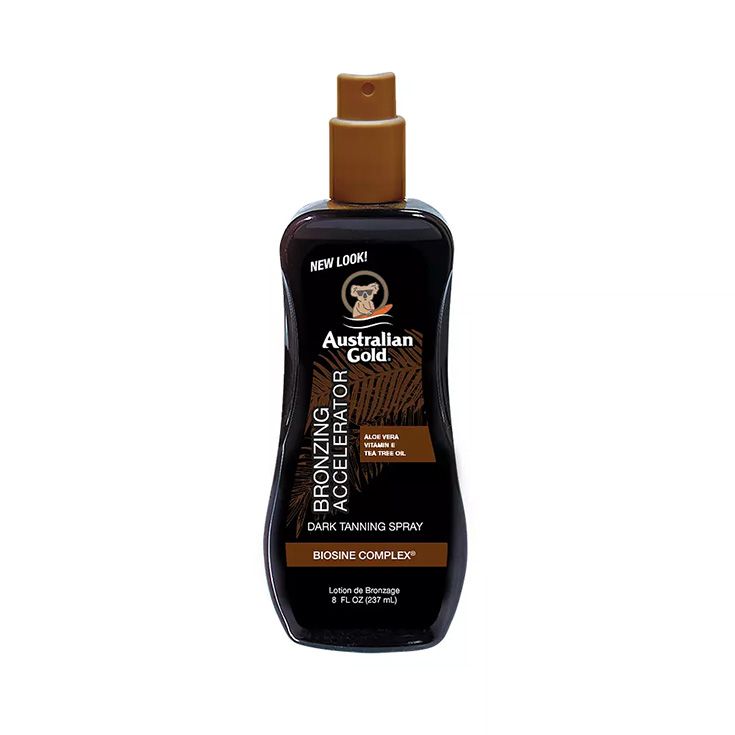 australian gols dark ranning acelerador spray bronceado 237ml
