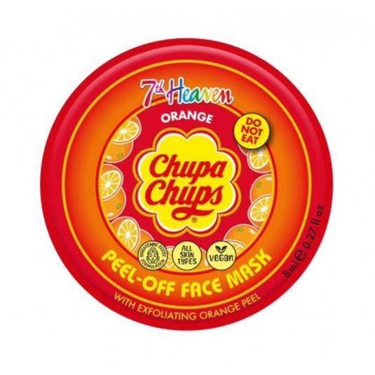7th heaven mascarilla peel-off chupa chups naranja