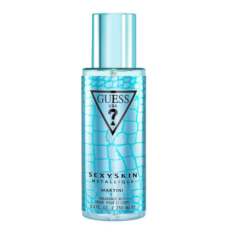 guess sexy metallique martini body mist 250ml