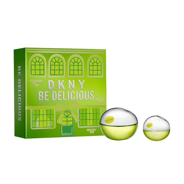 dkny be delicious woman eau de parfum 100ml cofre 2 piezas
