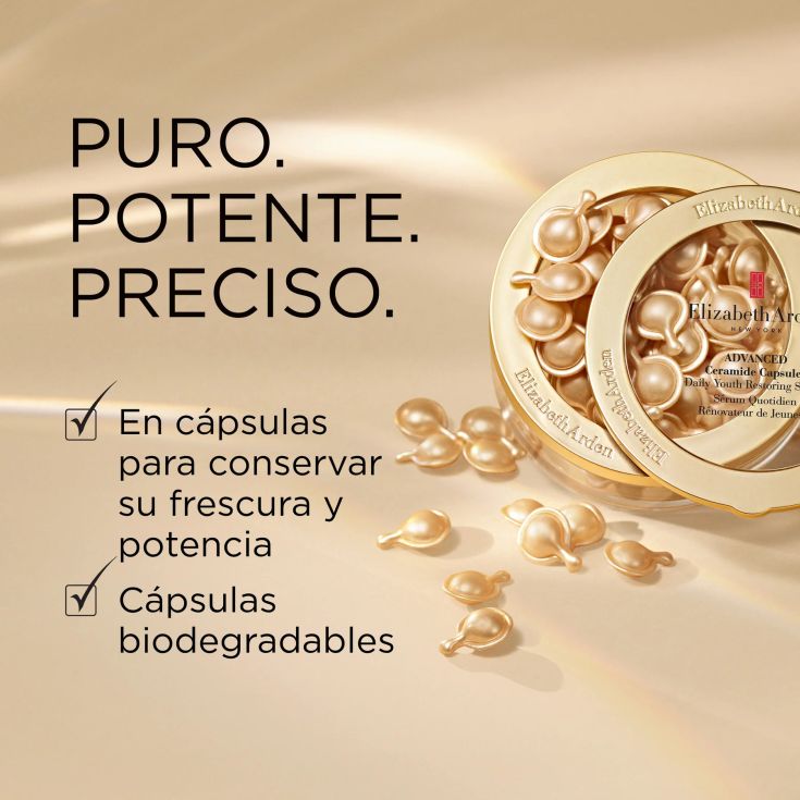 elizabeth arden ceramide advanced gold capsulas serum