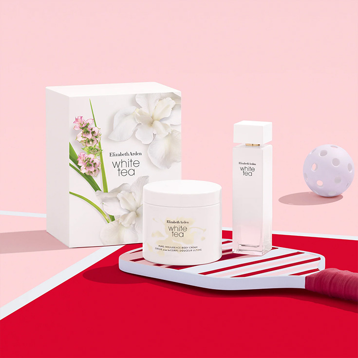 elizabeth arden white tea eau de toilette 100ml cofre 2 piezas