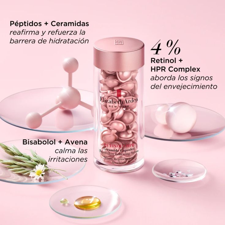elizabeth arden ceramide capsulas retinol serum noche