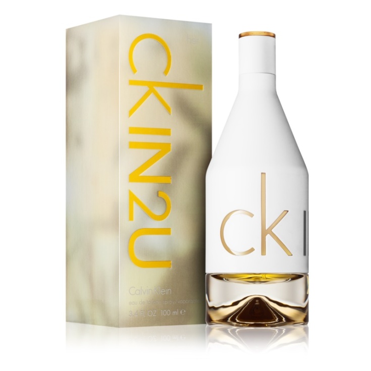 calvin klein ck in2u women eau de toilette 100ml
