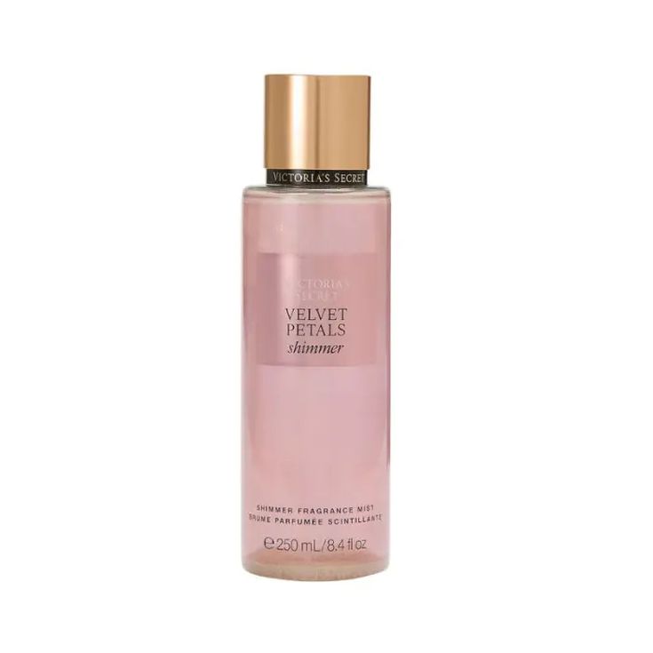victoria secret velvet petals shimmer mist 250ml