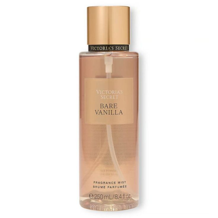 victoria secret bare vanilla body mist 250ml