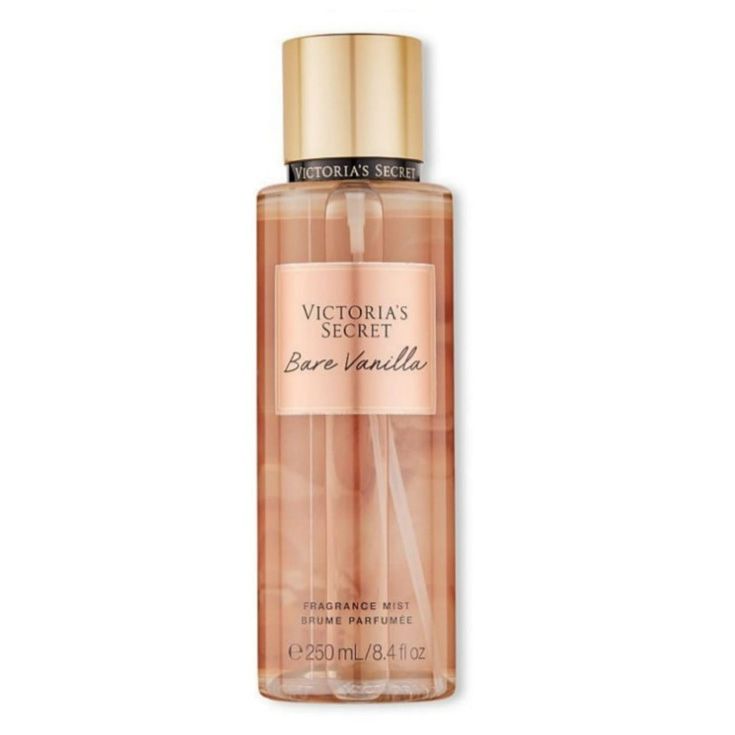 victoria secret bare vanilla body mist 250ml