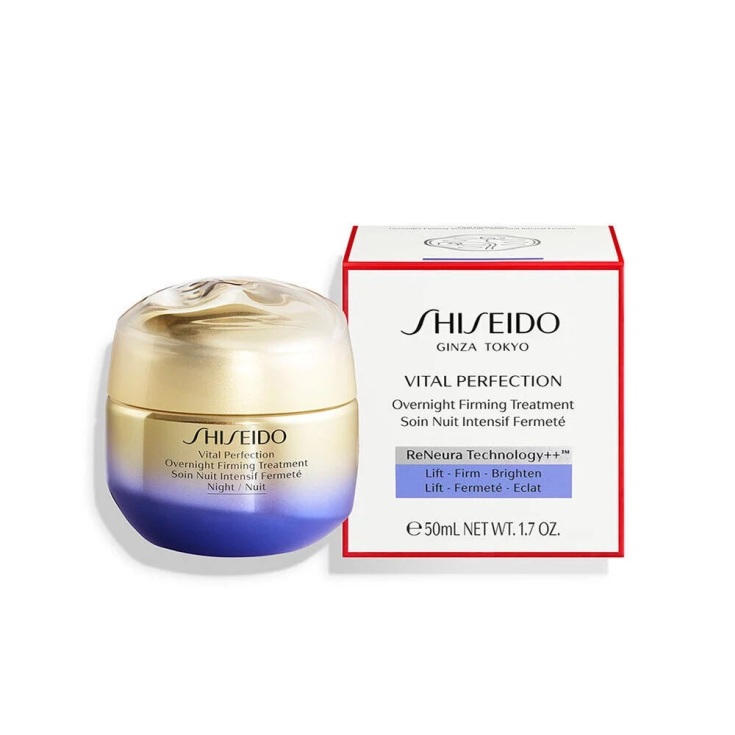 shiseido vital perfection uplifting and firming tratamiento facial reafirmante crema noche 50ml shiseido vital perfection uplifting and firming tratamiento facial reafirmante crema noche 50ml