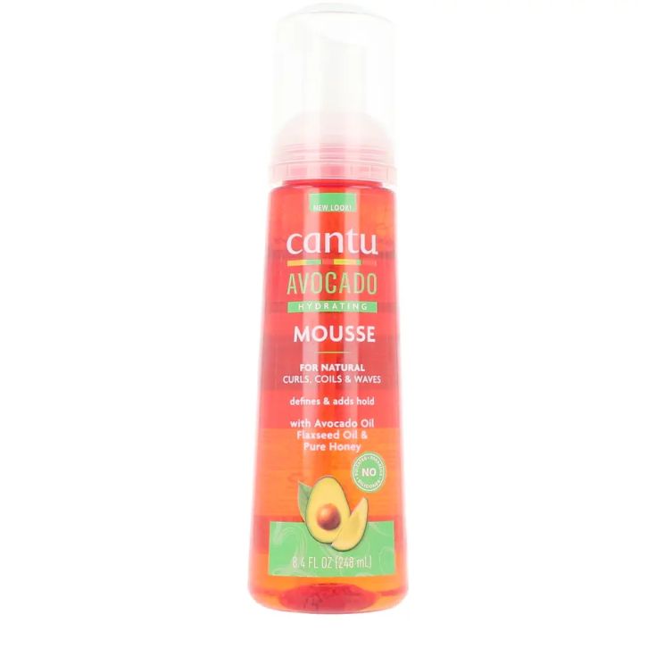 cantu avocado hydrating styling mousse 248ml