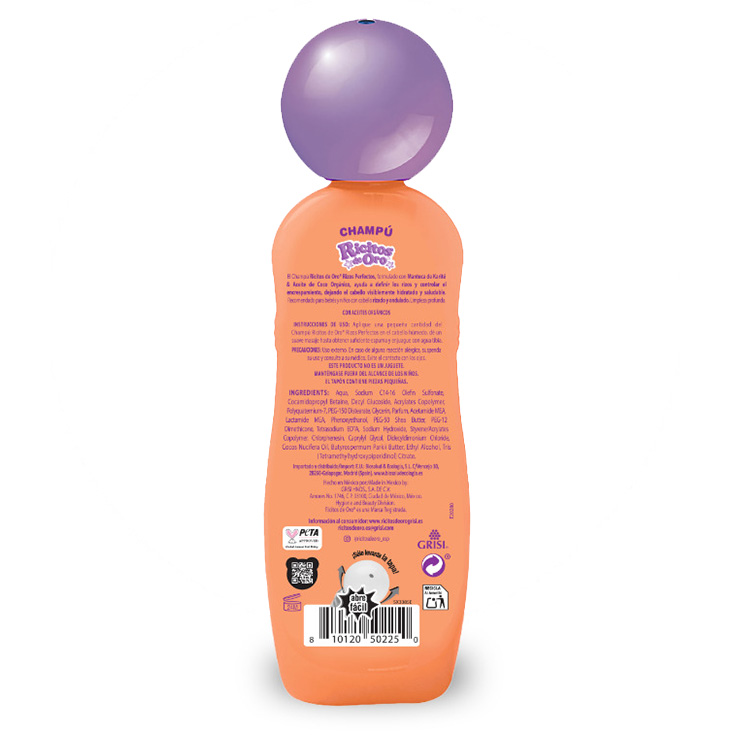 ricitos de oro champu rizos perfectos infantil 500ml