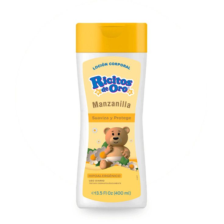 ricitos de oro locion corporal manzanilla infantil 400ml