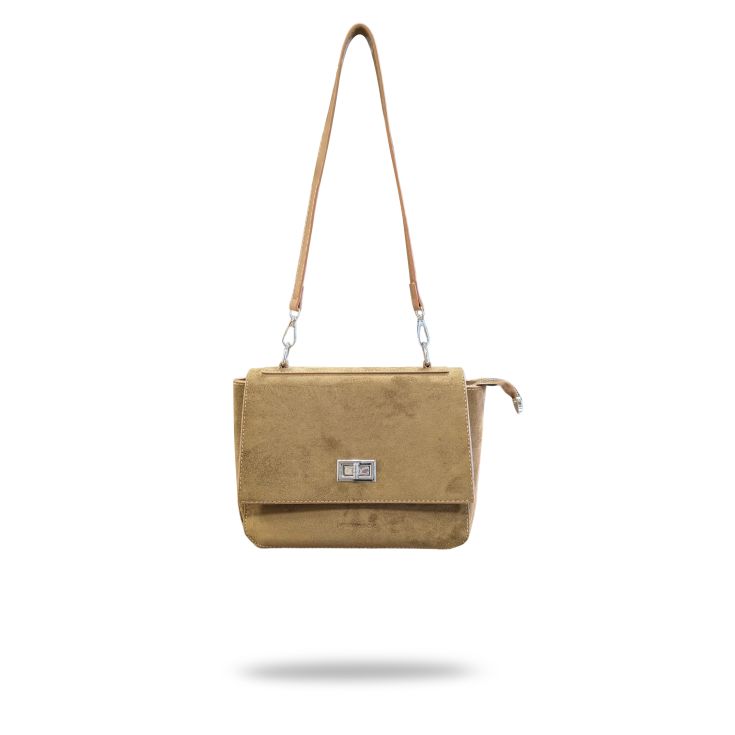 javier larrainzar bolso solapa antelina beige