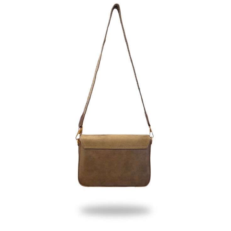 javier larrainzar bolso solapa taupe