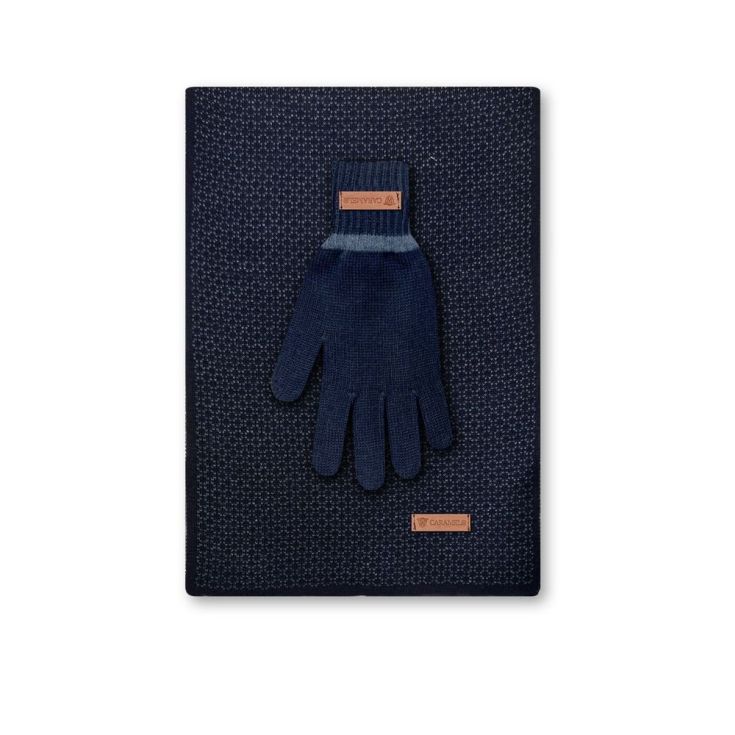 caramelo conjunto 2 piezas azul marino