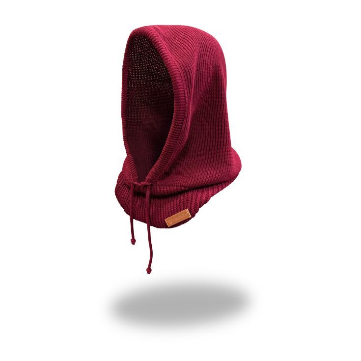 caramelo balaclava burdeos