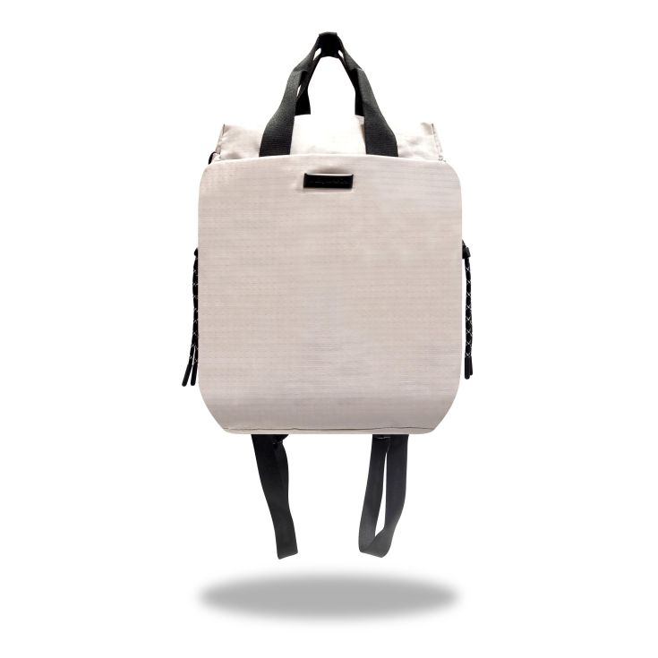 javier larrainzar mochila nylon gris 