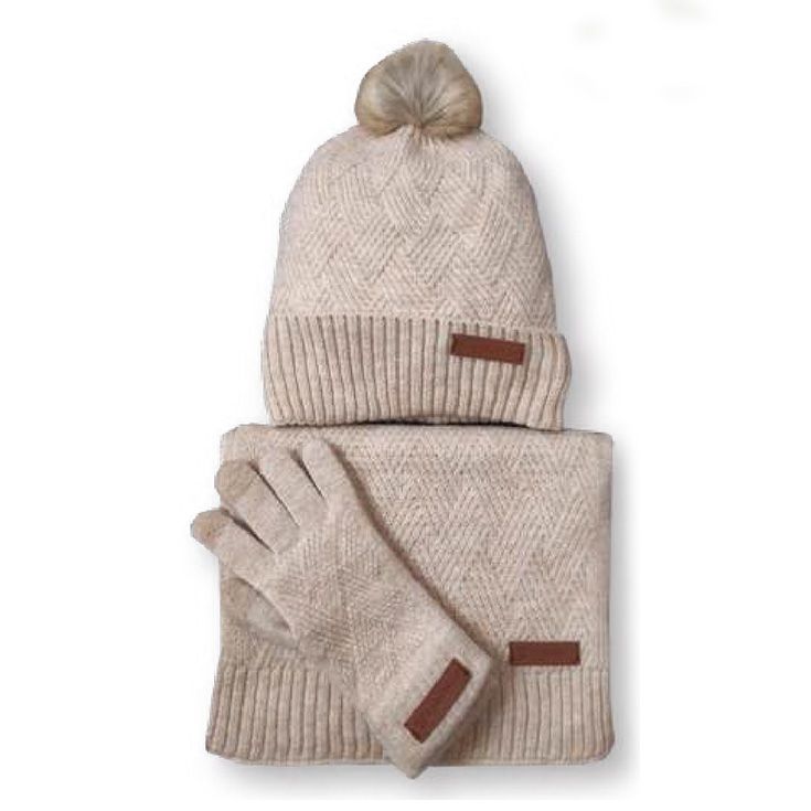 caramelo conjunto 3 piezas beige