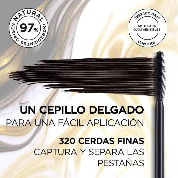 loreal volume million lashes balm brown mascara de pestañas