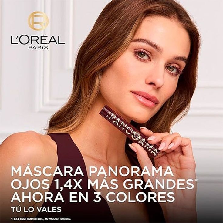 loreal paris mascara de pestañas granate