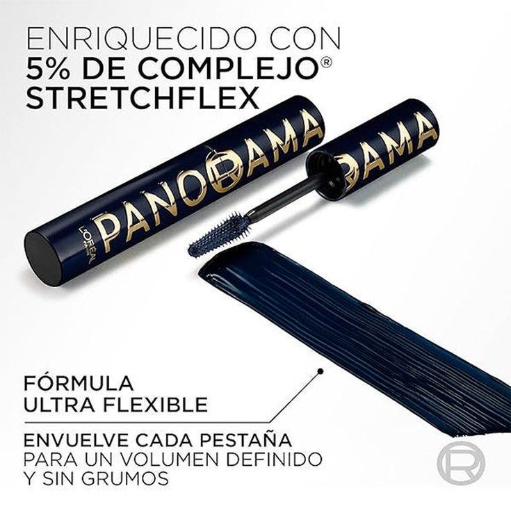 loreal paris mascara de pestañas azul