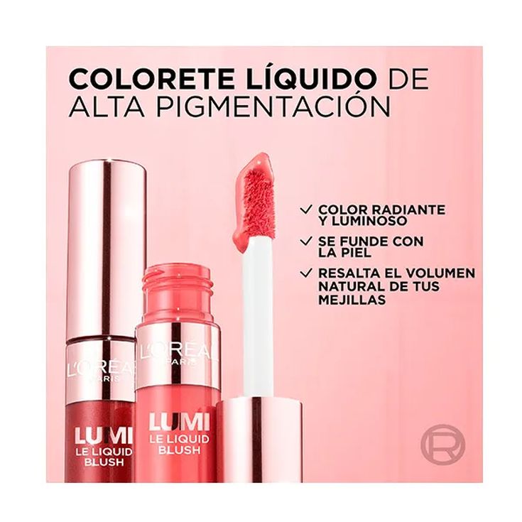 loreal lumi glotion blush glow