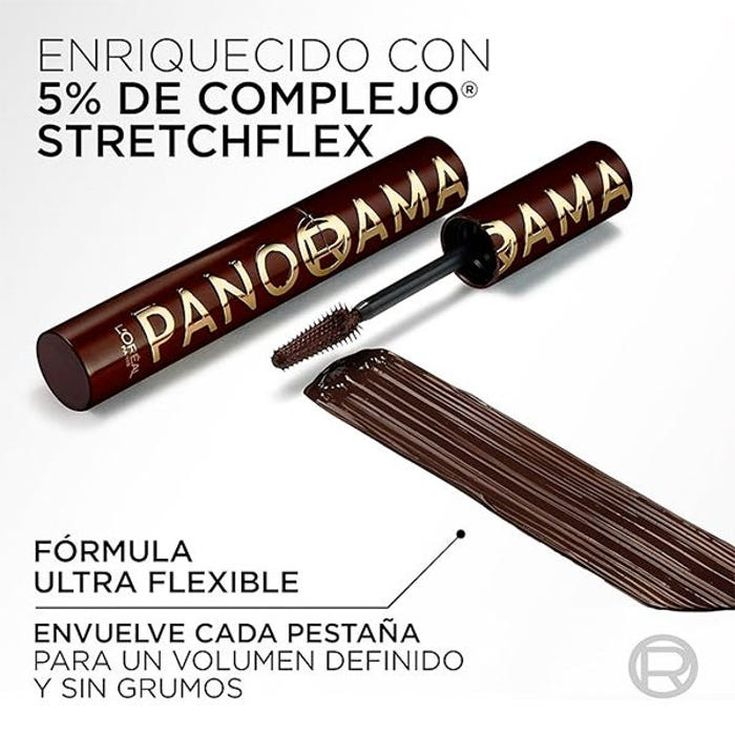 loreal paris mascara de pestañas panorama marron