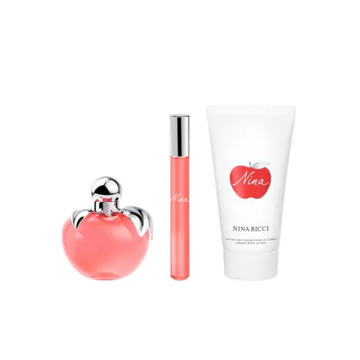 nina eau de toilette 50ml cofre 3 piezas
