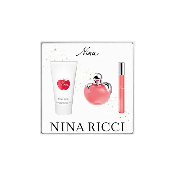 nina eau de toilette 50ml cofre 3 piezas