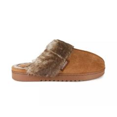 isotoner zapatillas mules camel mujer
