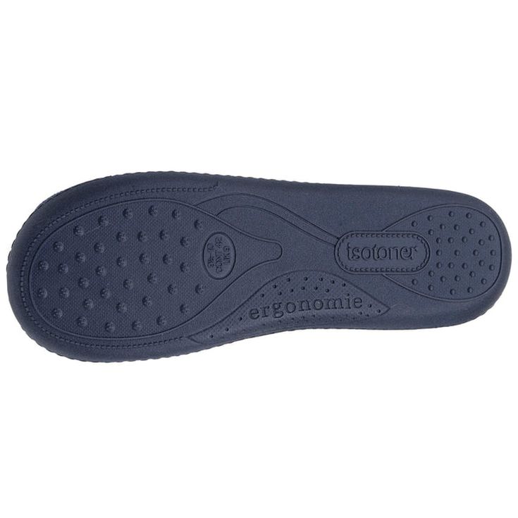 isotoner zapatilla cerrada hombre azul marino
