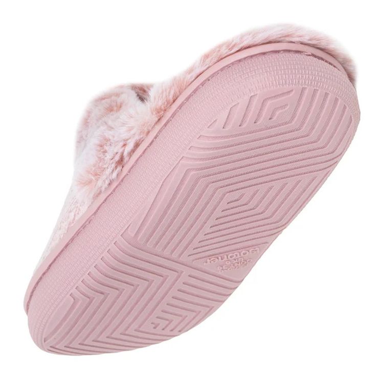 isotoner zapatilla mules blush 