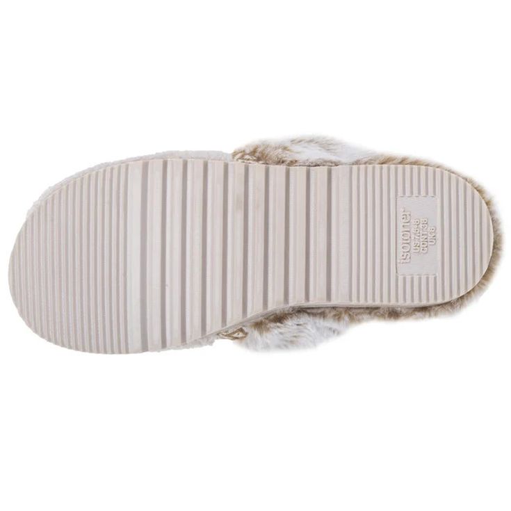 isotoner zapatilla mules beige 