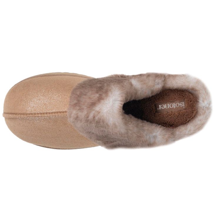 isotoner zapatilla mules camel 