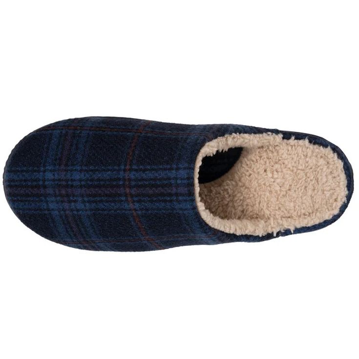 isotoner zapatillas mules azul marino hombre