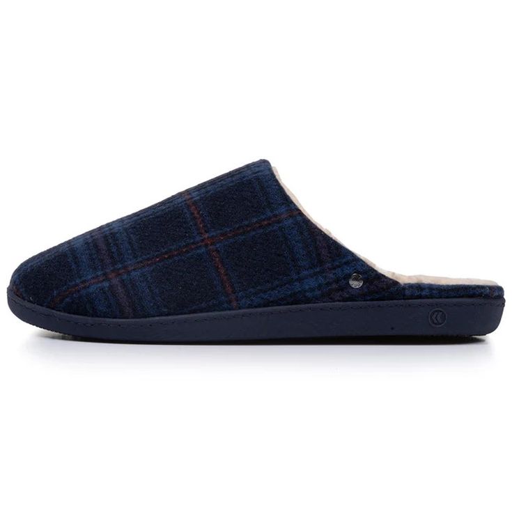 isotoner zapatillas mules azul marino hombre