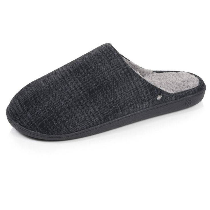 isotoner zapatillas mules negro hombre
