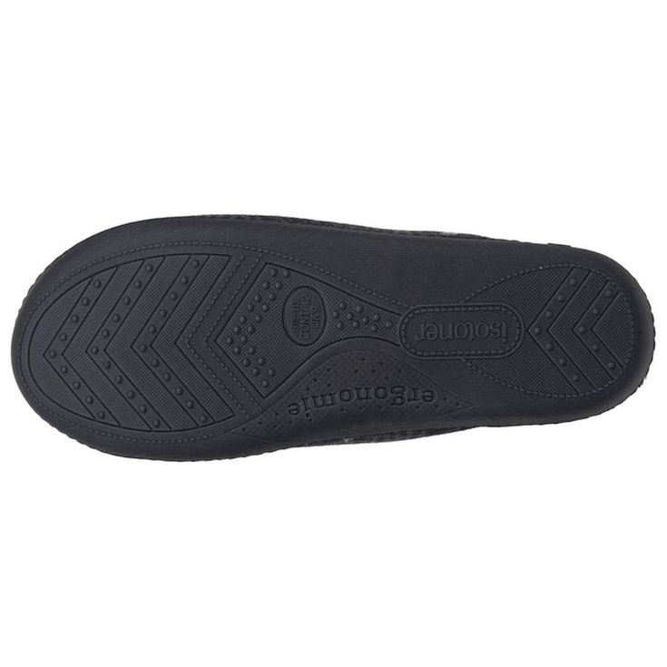 isotoner zapatillas mules negro hombre