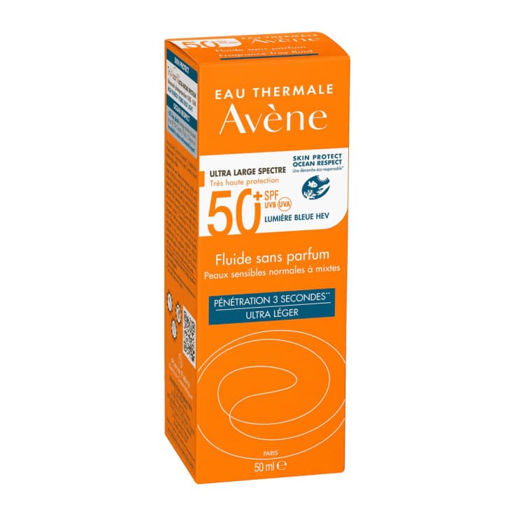 avene sol fluido solar sin perfume spf50+ 50ml avene sol fluido solar sin perfume spf50+ 50ml
