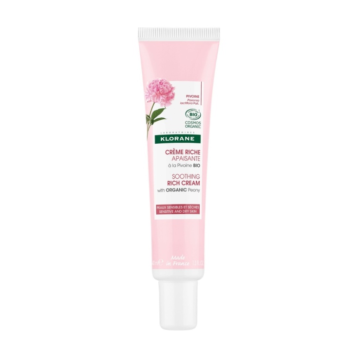 klorane peonia bio crema rica calmante 40g