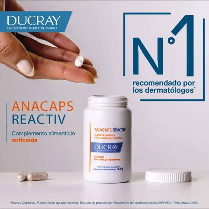 ducray anaphase reactiv complemento alimenticio caida pelo90 caps