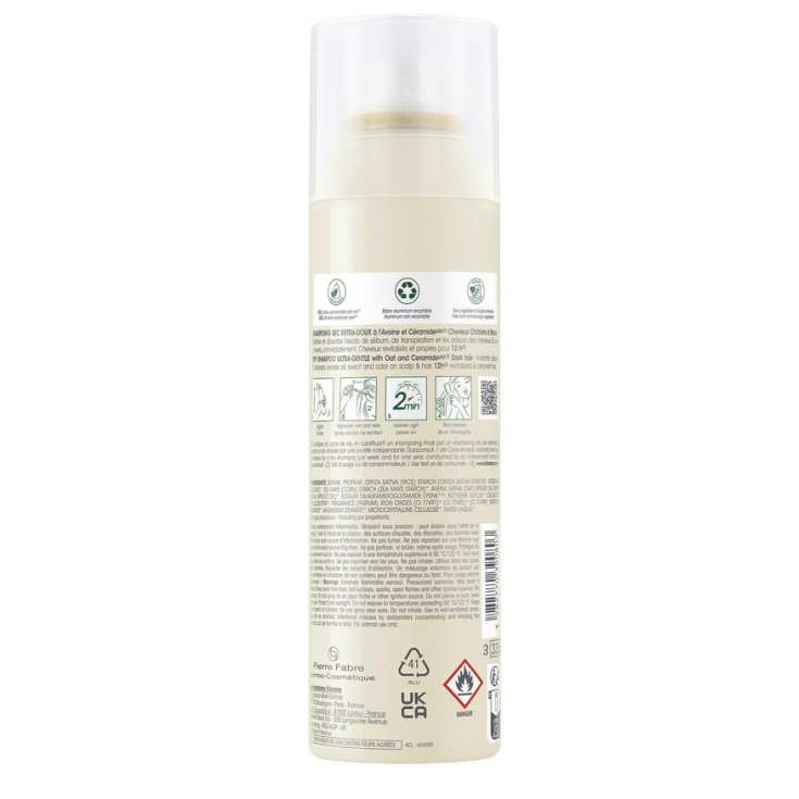 klorane champu en seco color leche de avena 150ml