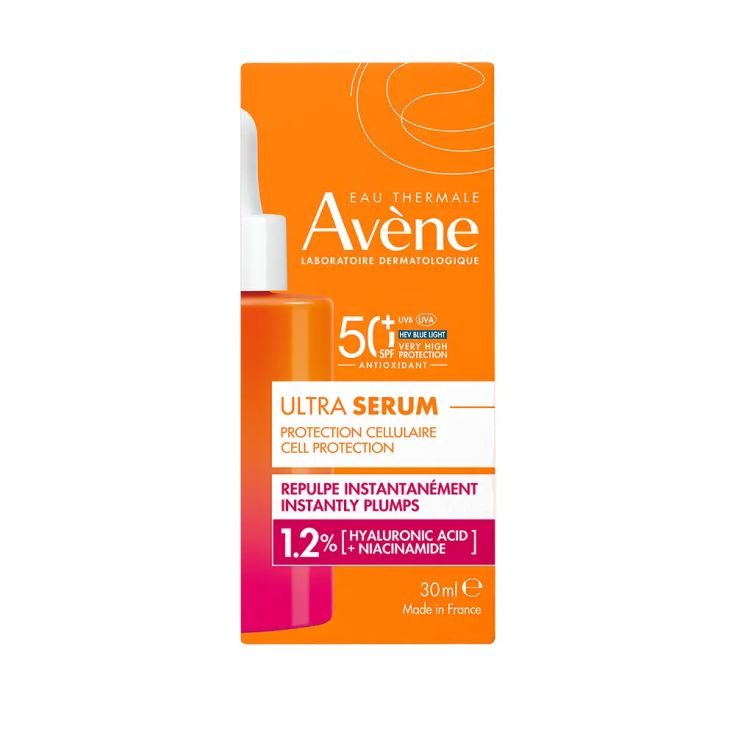 avene sol spf-50 ultra serum rellena protector solar 30ml