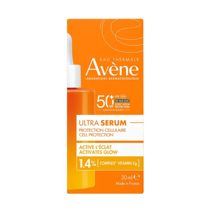 avene sol spf-50 ultra serum activa luminosidad spf50 protector solar30ml